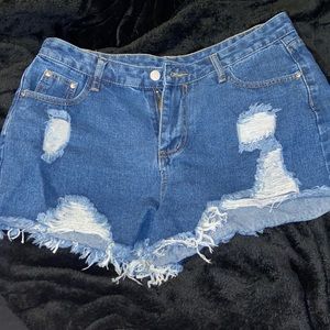 jean shorts